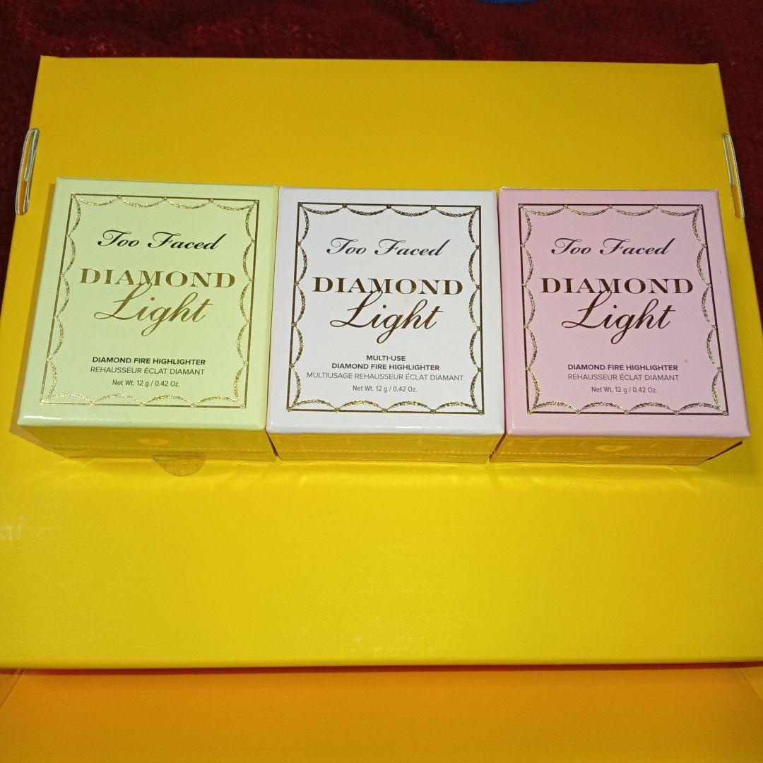 【廃盤】Too Faced Diamond Light 3色セット ハイライター