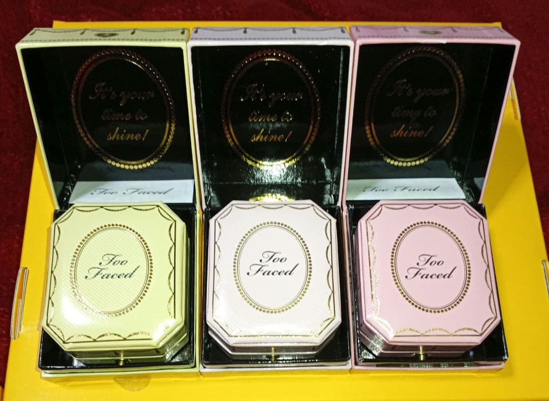 【廃盤】Too Faced Diamond Light 3色セット ハイライター