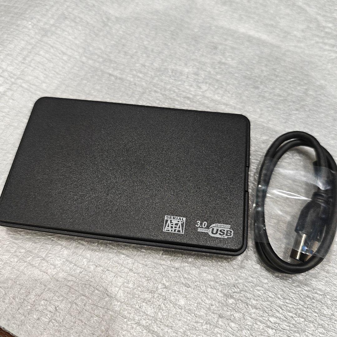 【ほぼ新品】1TB ポータブル2.5'HDD USB3.0 WD製 青