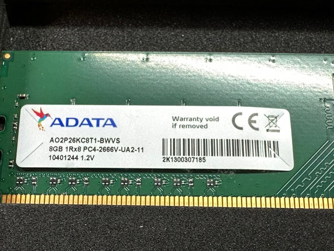 と*規様 DDR4-2666 16GB メモリ ADATA