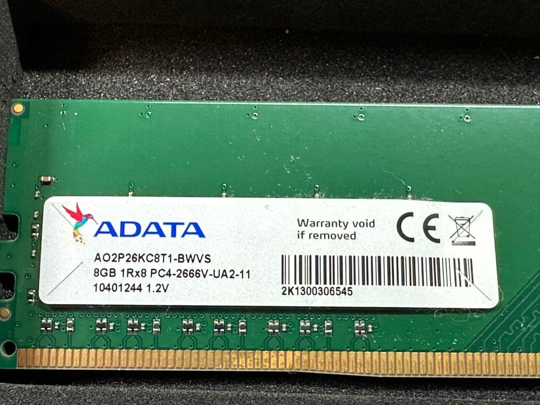 と*規様 DDR4-2666 16GB メモリ ADATA