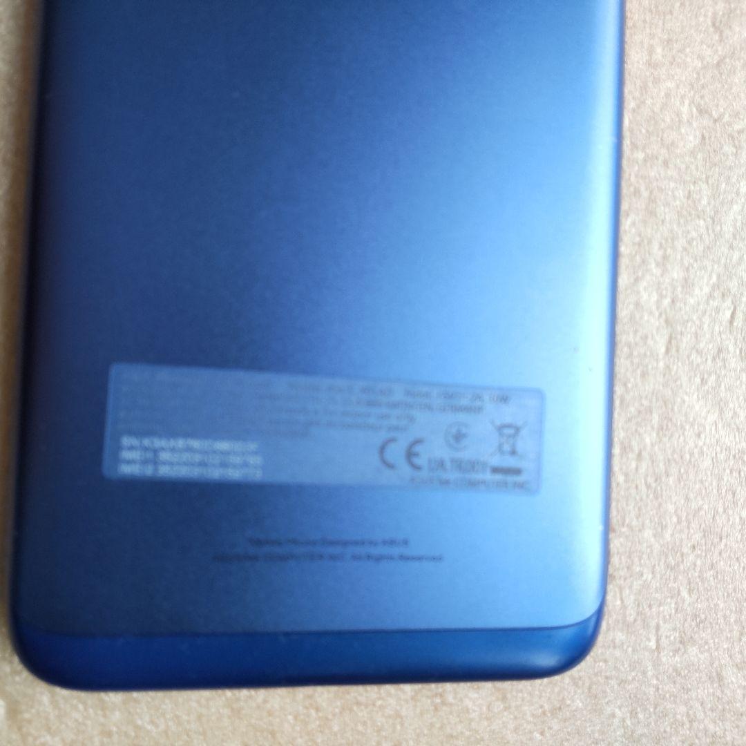 M2 Zenfone Max(M2)　ブルー 本体 SIMフリー　ASUS