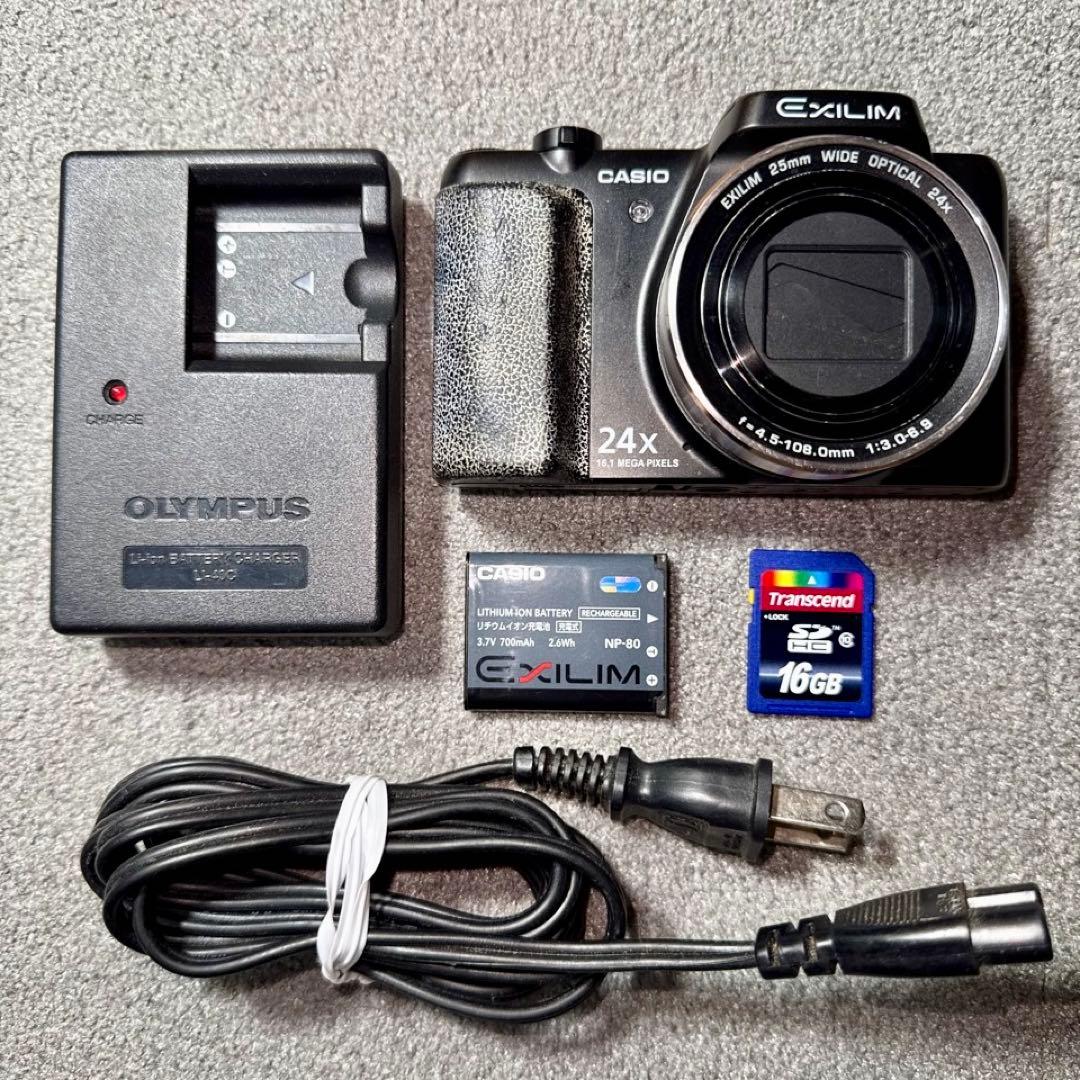 ☆動作OK CASIO EXILIM EX-H60 SDカード16GB付き