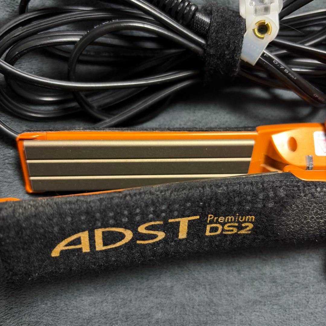 極美品　ADST DS2 ストレートヘアアイロン オレンジ