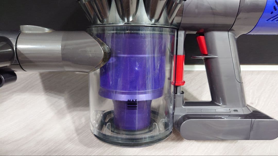 ①ダイソン dyson V6 ハンディクリーナー仕様 通常モード16分