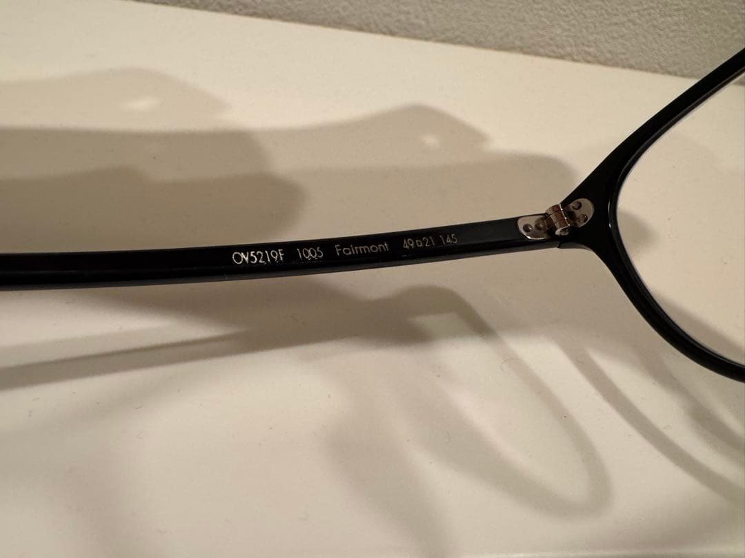きんちゃん　Oliver Peoples Fairmont 伊達メガネ