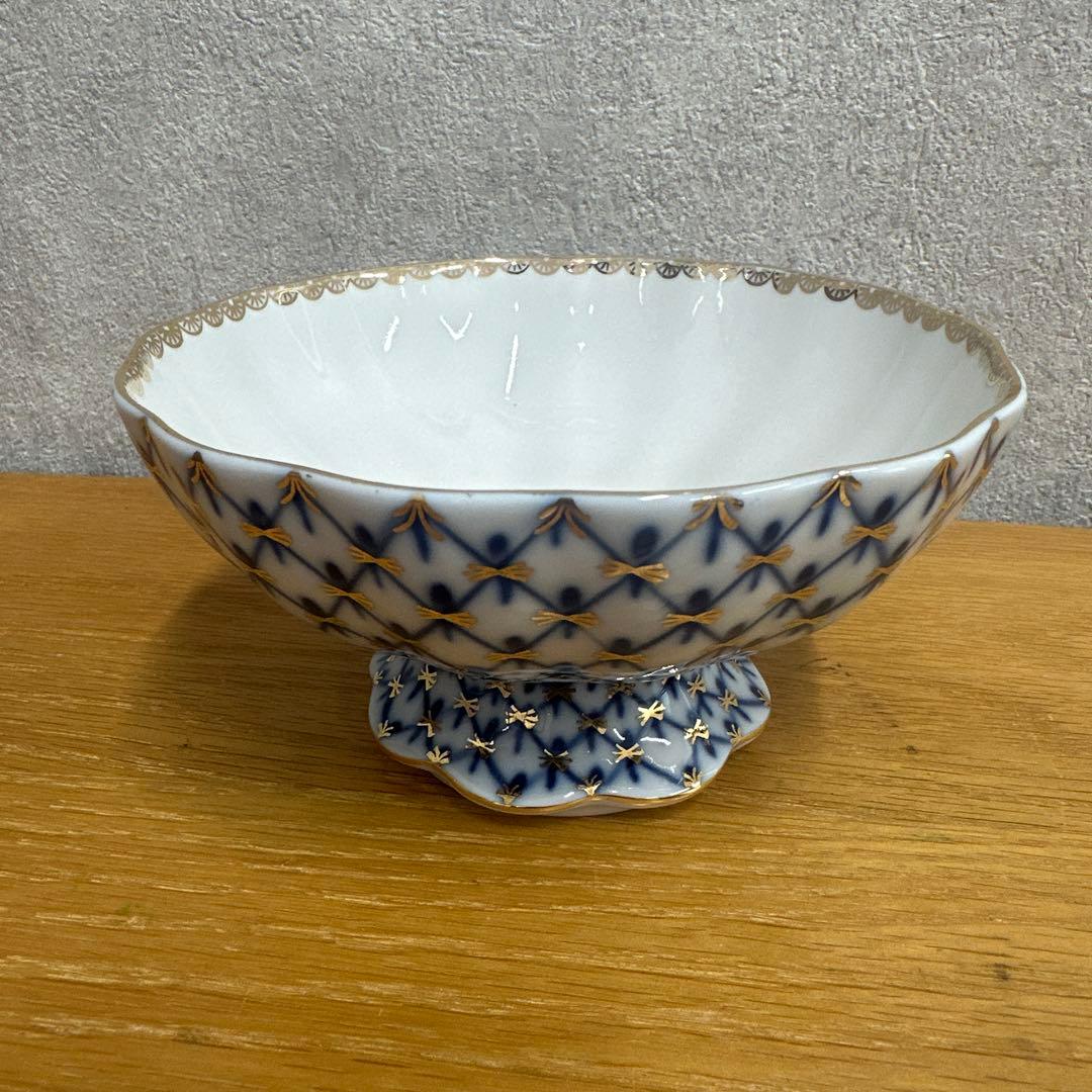 インペリアルポーセレン　ロモノーソフ　キャンディプレート　ロシア　小物入れ