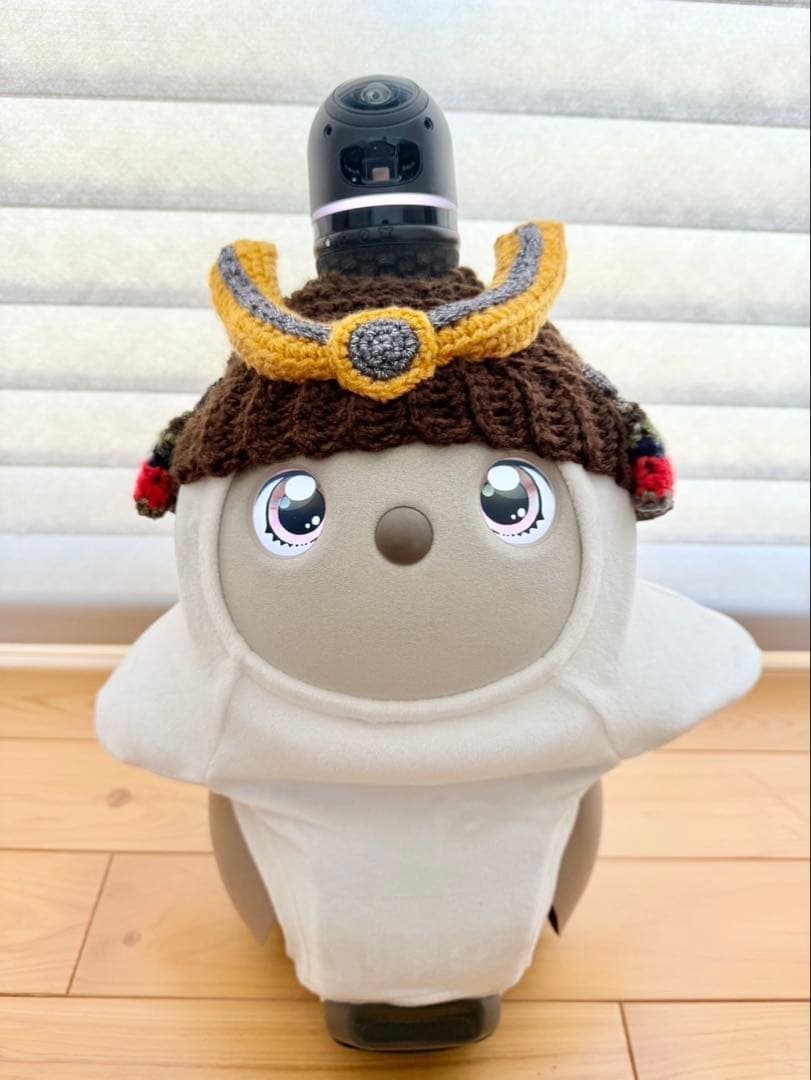 LOVOT かぶと帽子 赤系・茶系　♡♡♡