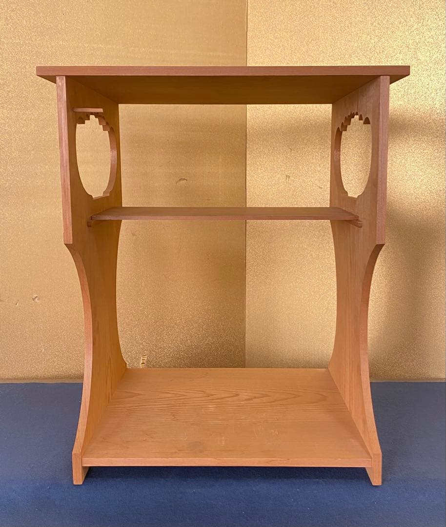 《R》茶道具 杉棚 棚物 玄々斎好 元箱　260406B2