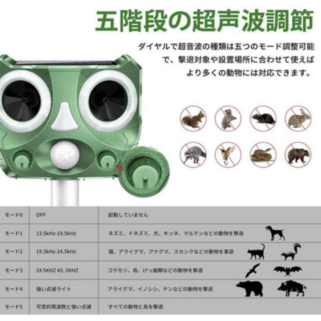 猫避け　クマよけ　4個セット