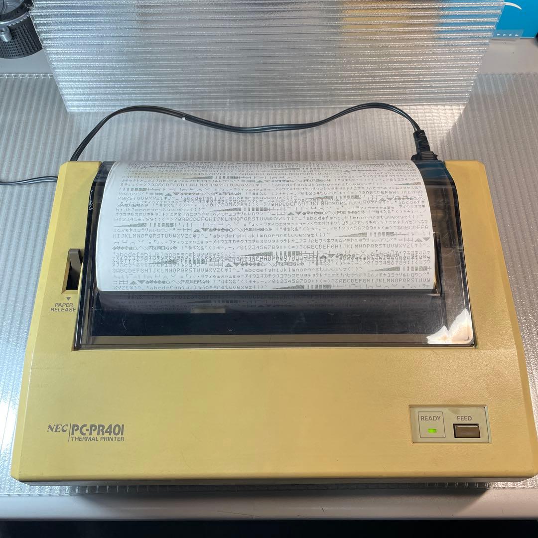 【レア物】NEC PC-PR401 サーマルプリンター