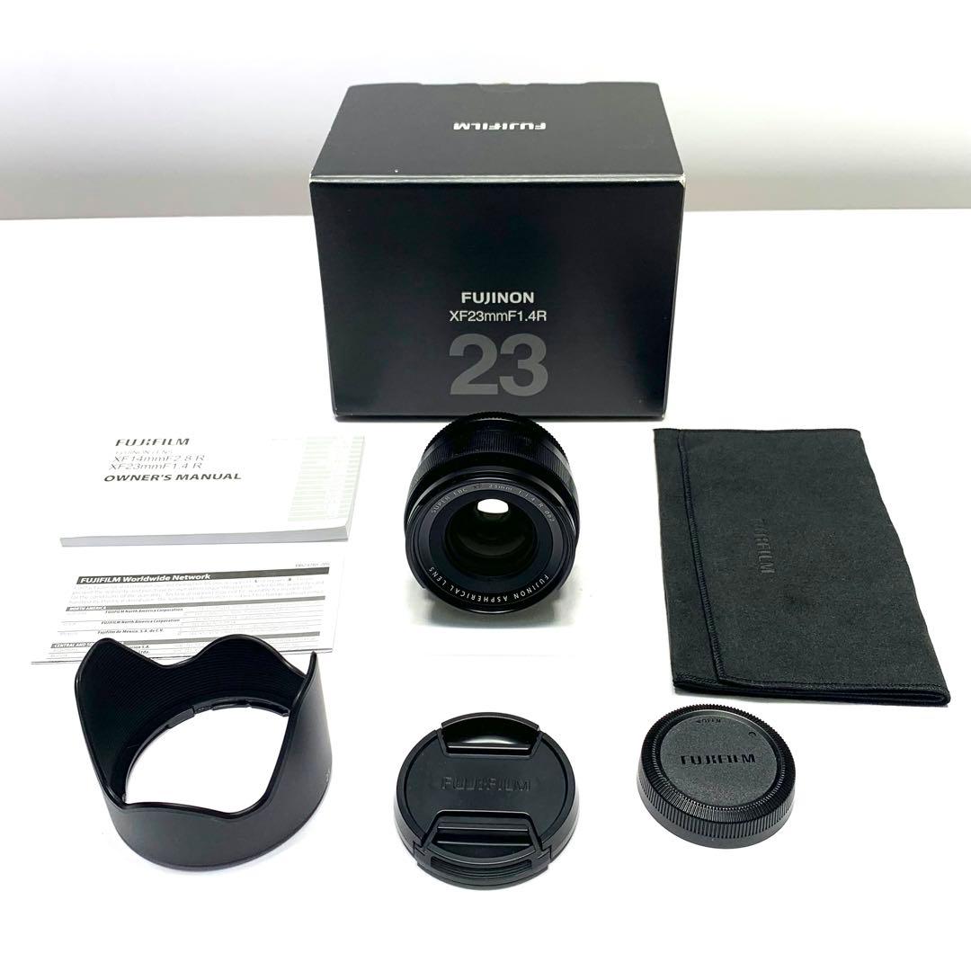 【極美品】富士フイルム 単焦点広角レンズ　XF23MMF1.4 R