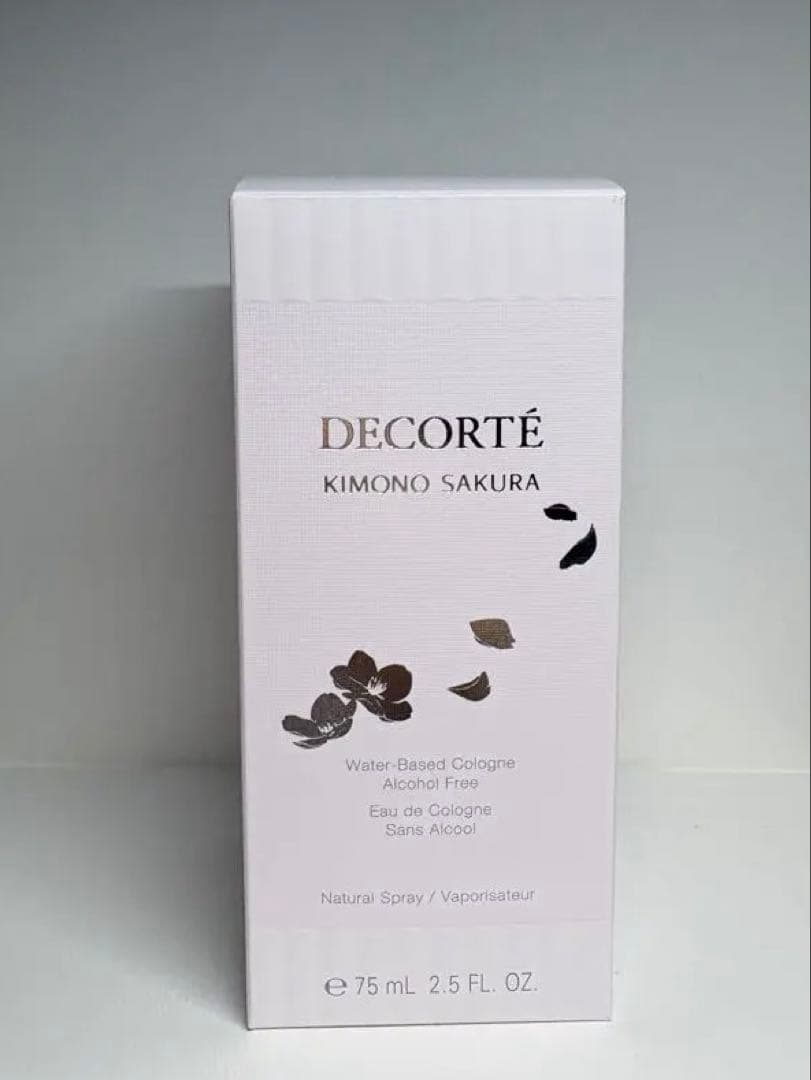 DECORTÉ キモノサクラ 75ml アルコールフリー香水 2026年品 袋付
