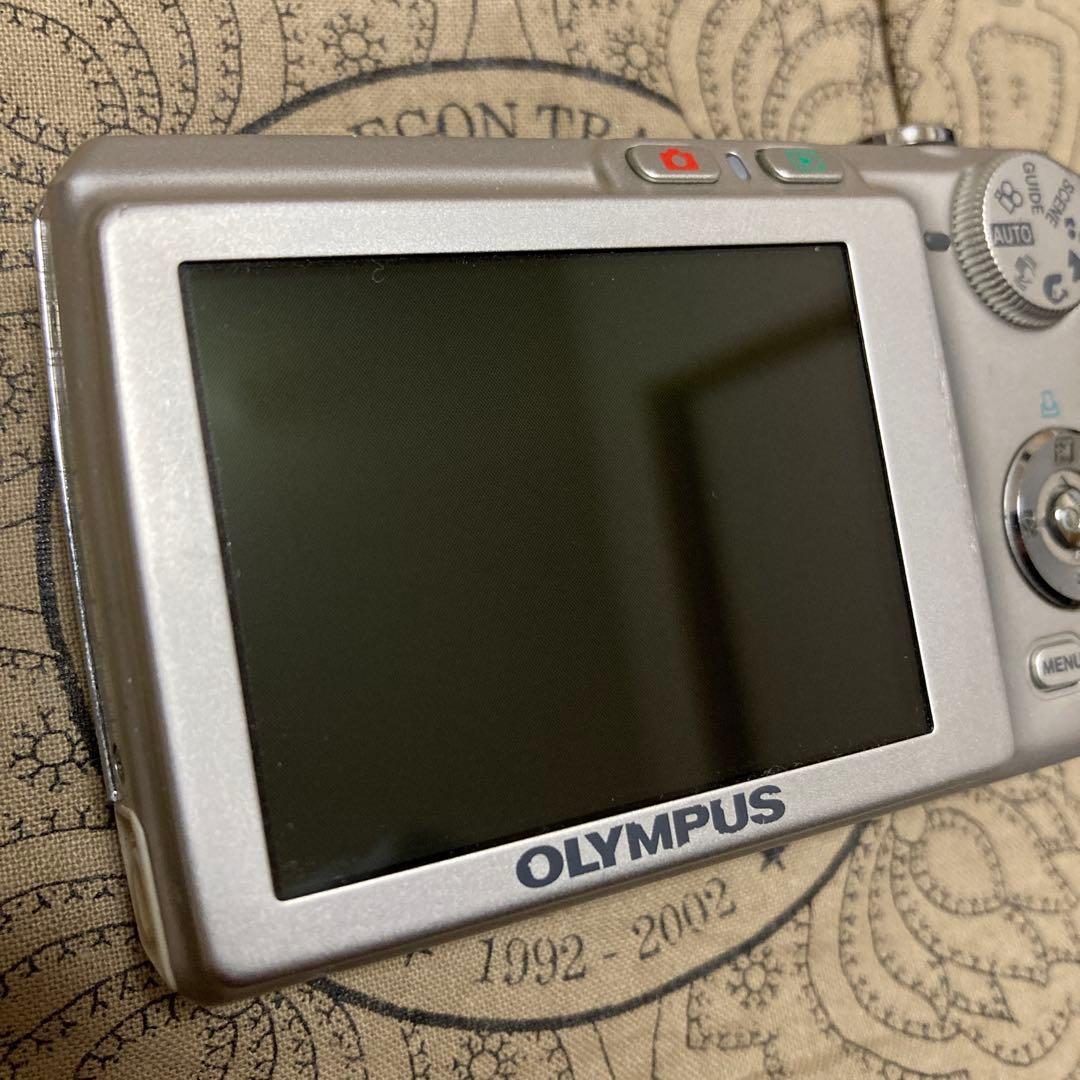 概ね美品 OLYMPUS FE-220D デジカメ オールドコンデジ
