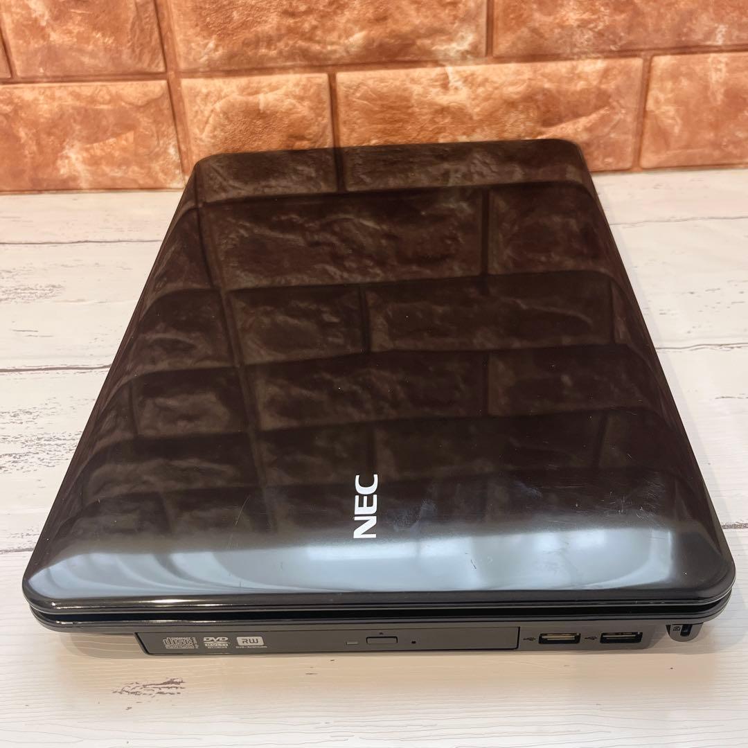 NEC ノートパソコン Windows10 HDD Wi-Fi DVD テンキー