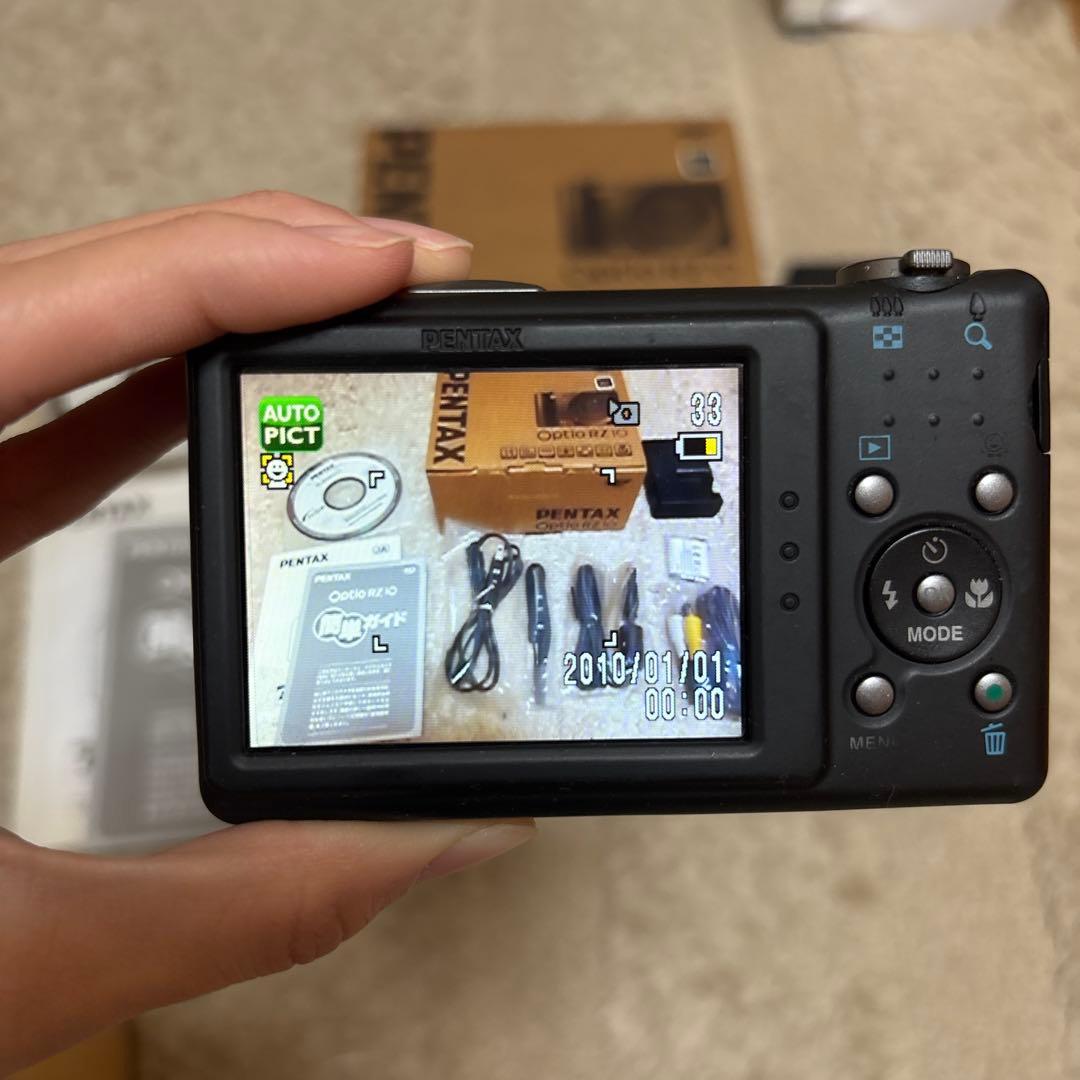 PENTAX optio RZ10 ブラック