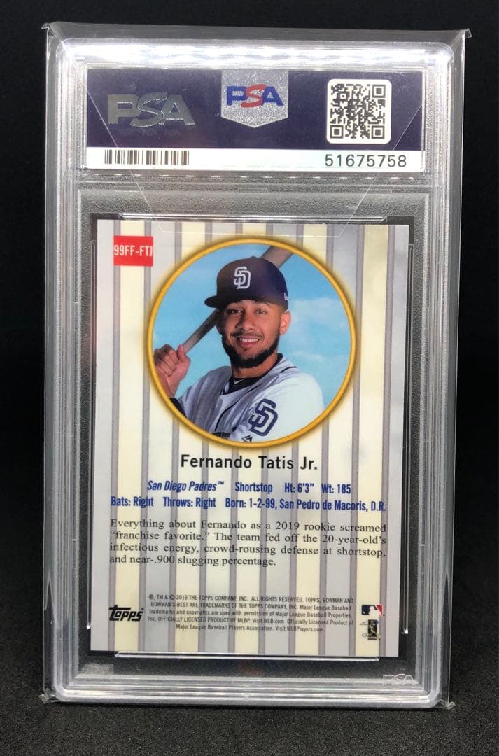 2019 TOPPS BOWMAN’S BEST タティスJr. ルーキー