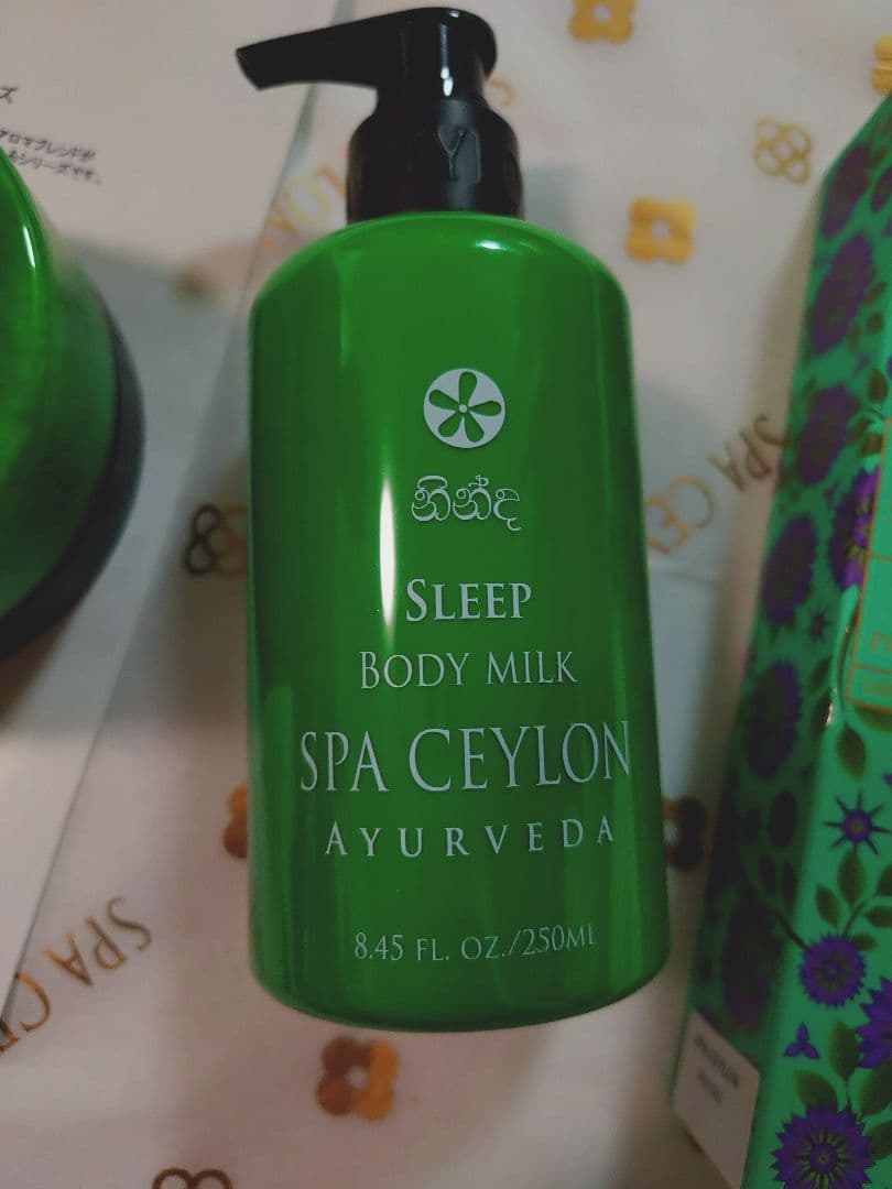 スリープ　バスソルト　ボディミルク　ボディミスト　ソープ　SPA CEYLON