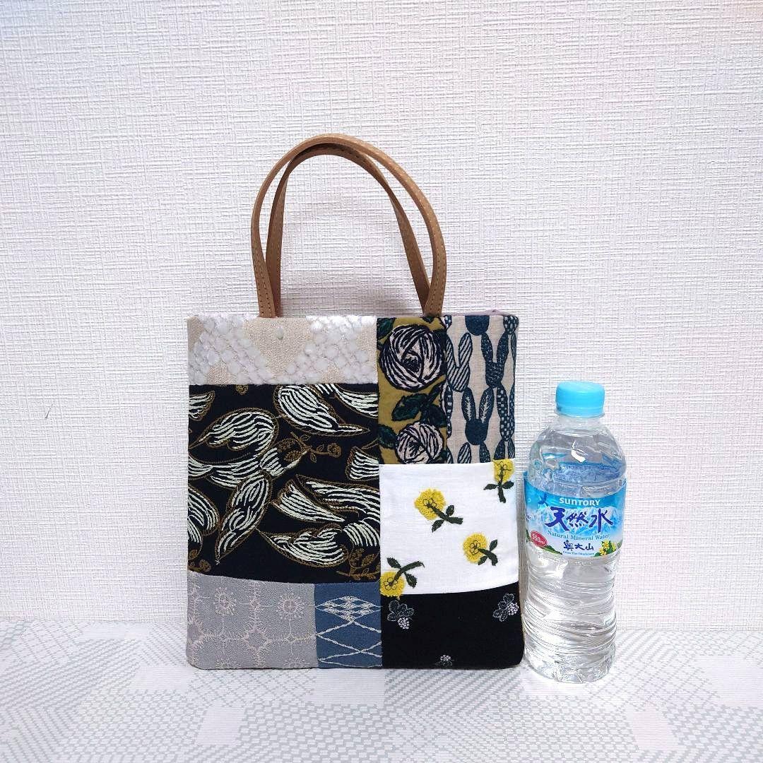ミナペルホネン　パッチワーク　anemoneミニトートバッグ