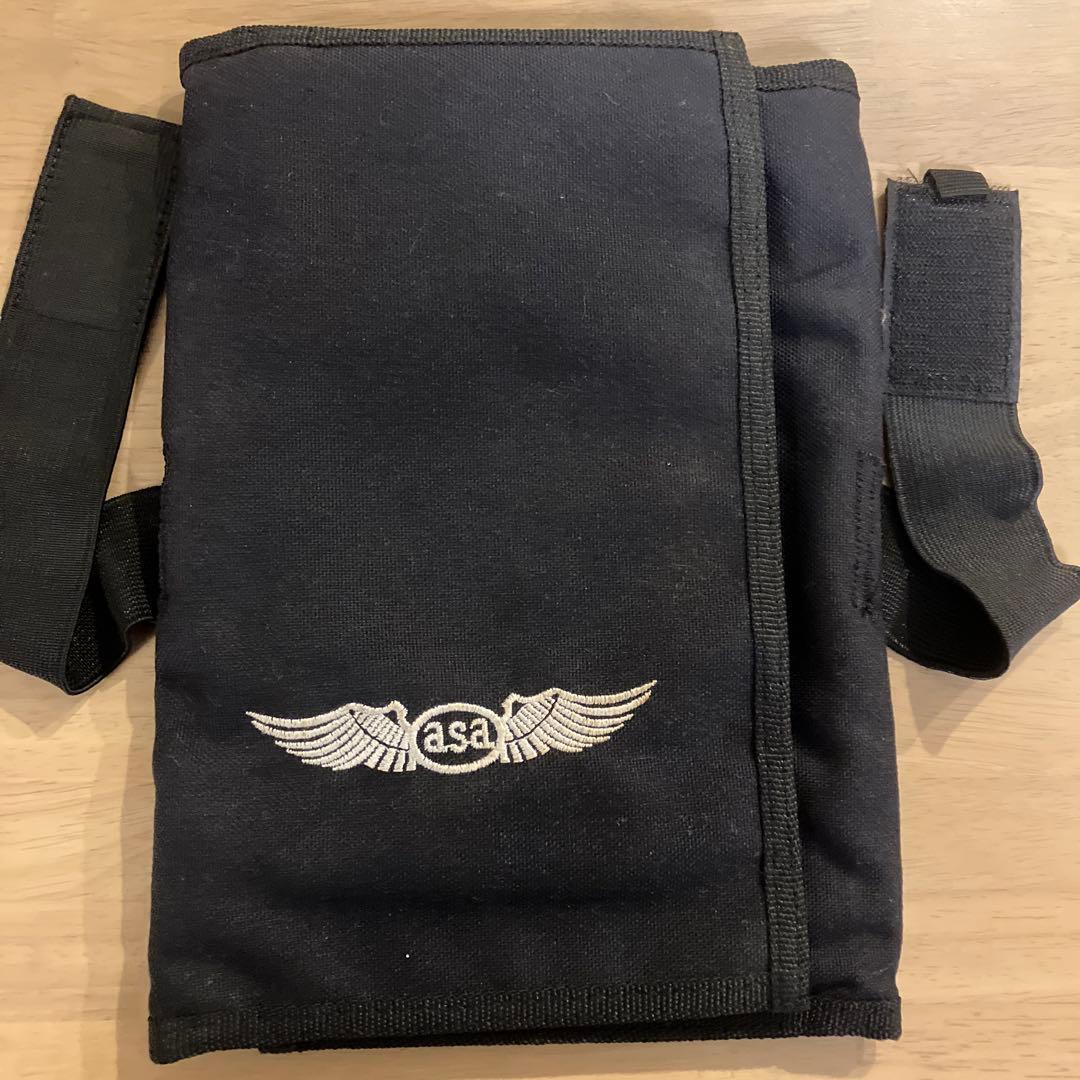 ASA VFR トライフォールドニーボード＆フライトコンピューター