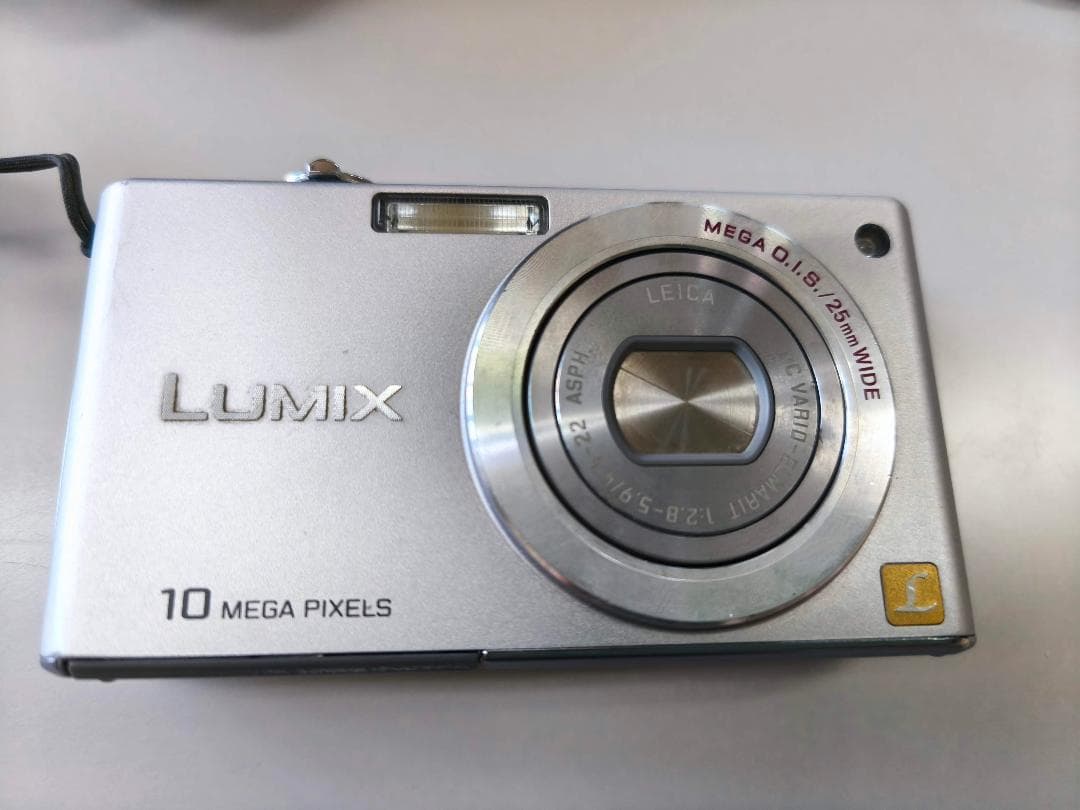 【動作確認済】Panasonic Lumix DMC-FX37 ホワイト