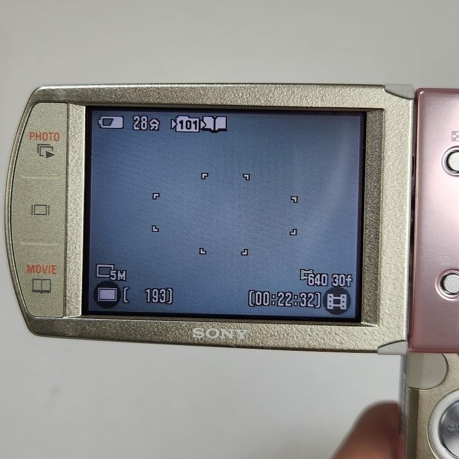 SONY　Cyber-Shot　DSC-M2　デジタルカメラ　ピンク