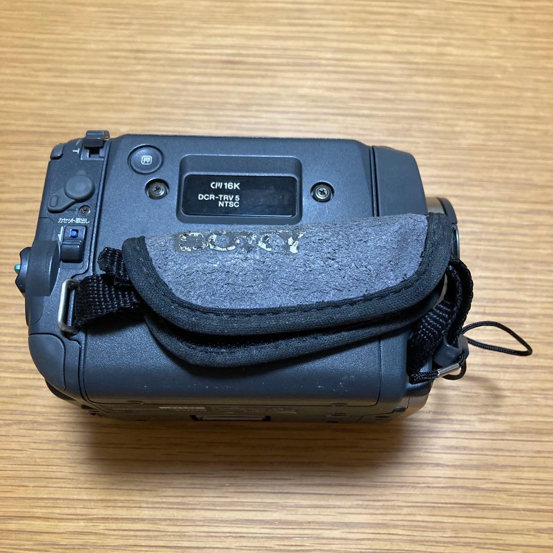 Sony DCR-TRV5 NTSC 40倍ズーム ビデオカメラ　ミニDVテープ