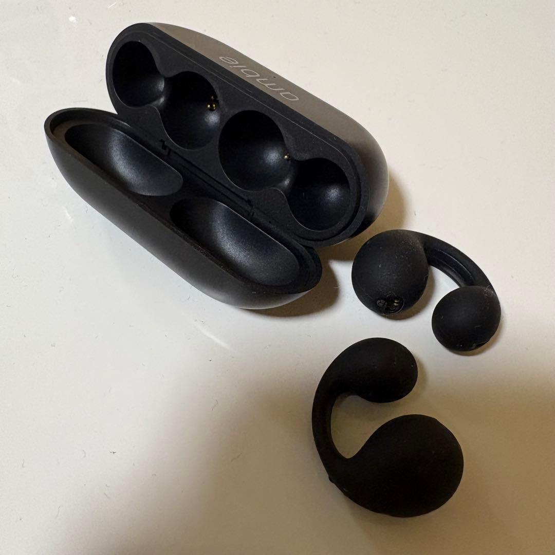 sound earcuffs AM-TW01 ブラック ワイヤレスイヤホン