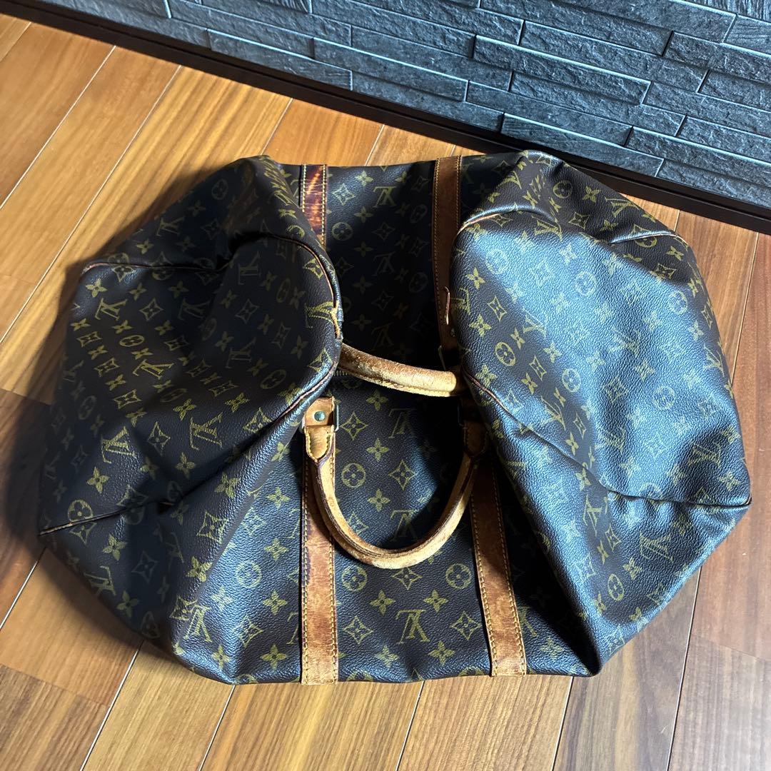 Louis Vuitton ボストンバッグ ブラウン　傷汚れあり