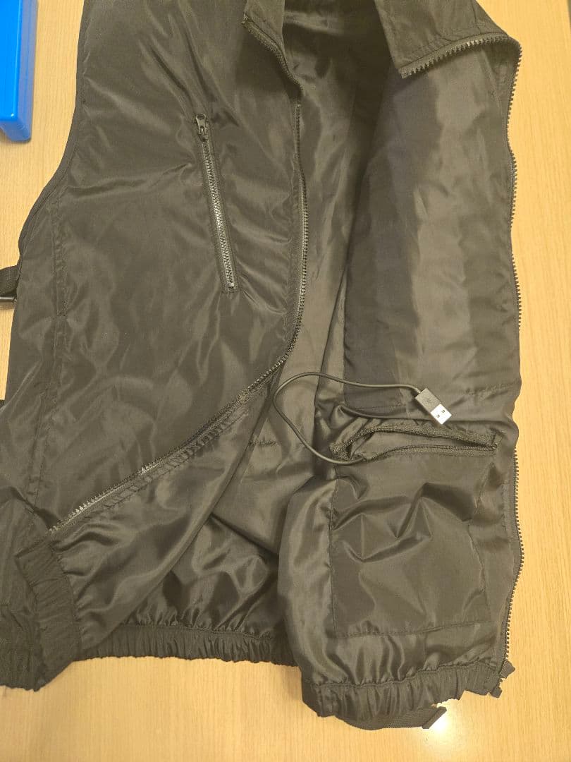 水冷服 水冷ベスト 冷却服 12000mAhバッテリー付き Lサイズ 中古美品