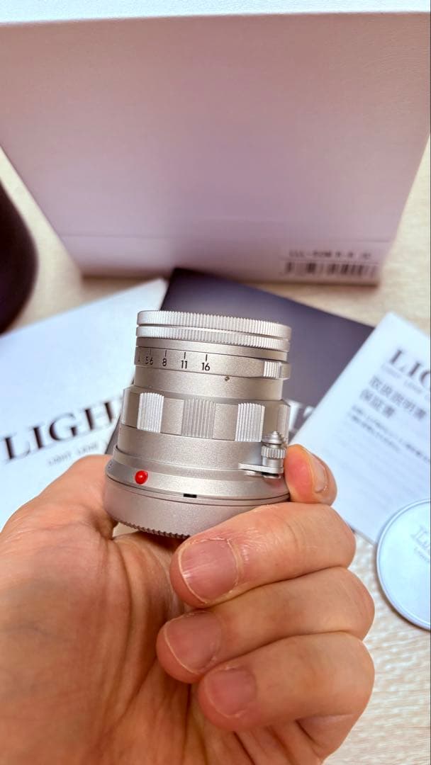 【美品】Light lens lab 50mm F2 rigid(周リジッド)