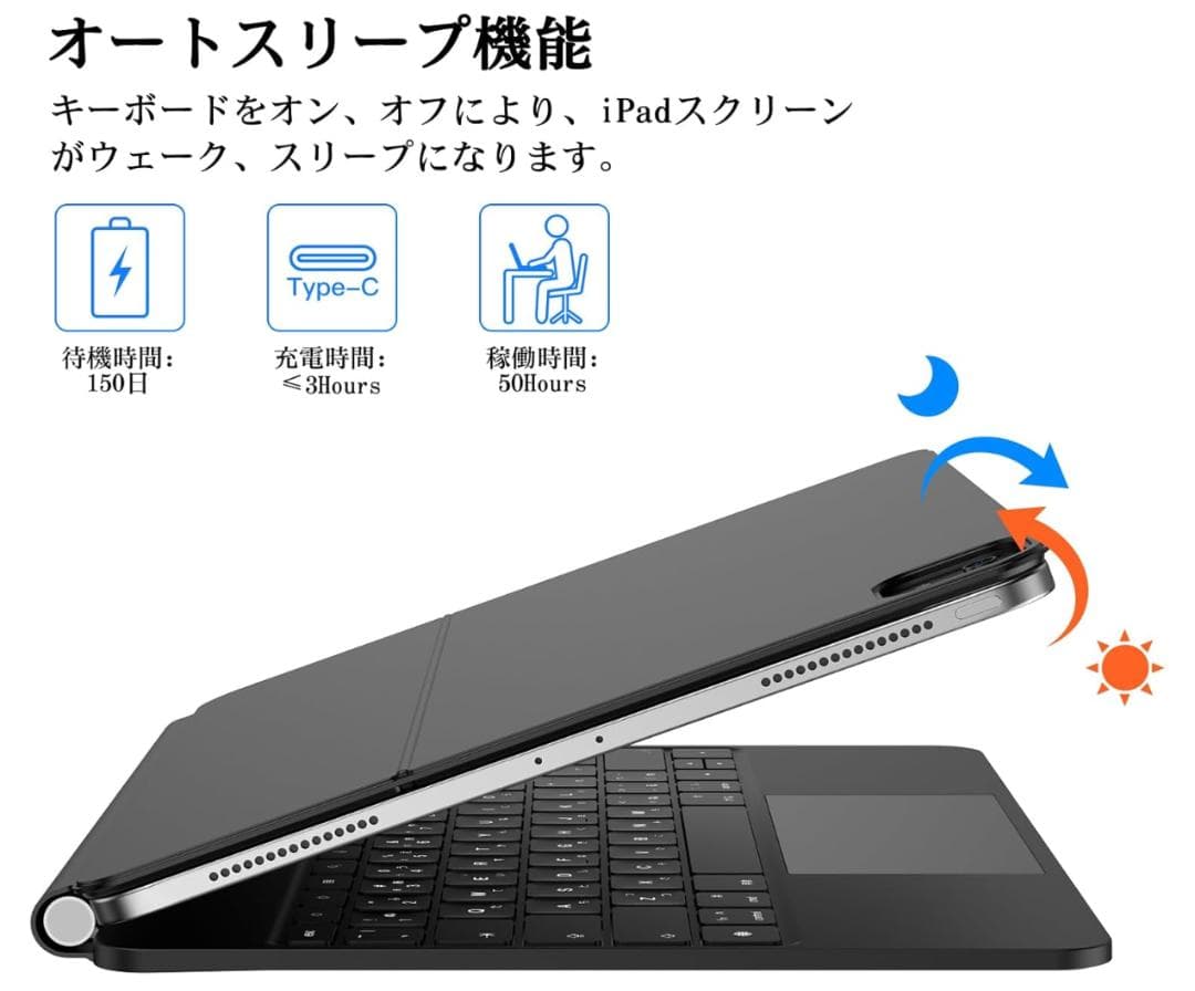 【1/21 23:59　SALE 6500円】マジックキーボードGOOJODOQ
