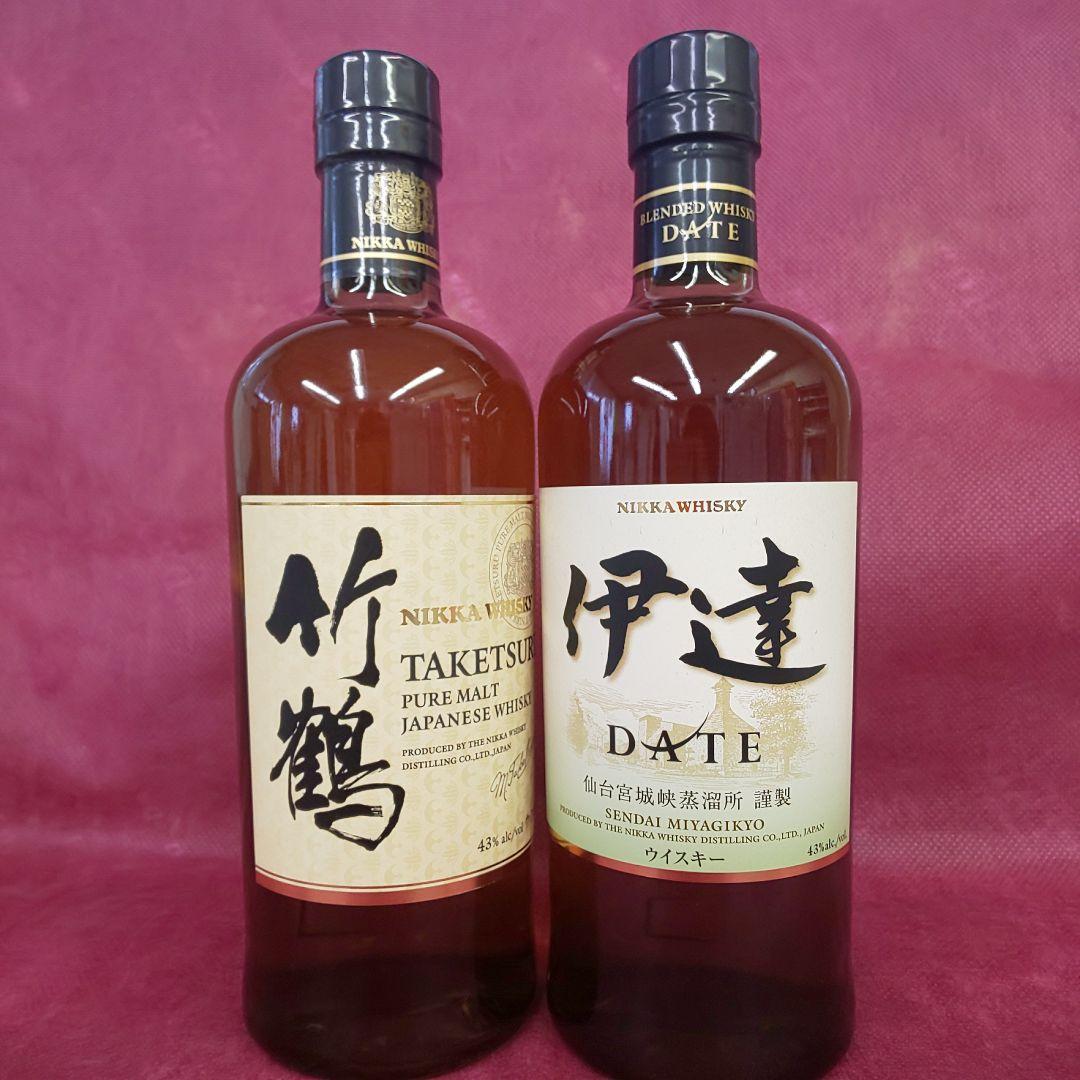 ◆ニッカ◆『伊達＆竹鶴』カートン付