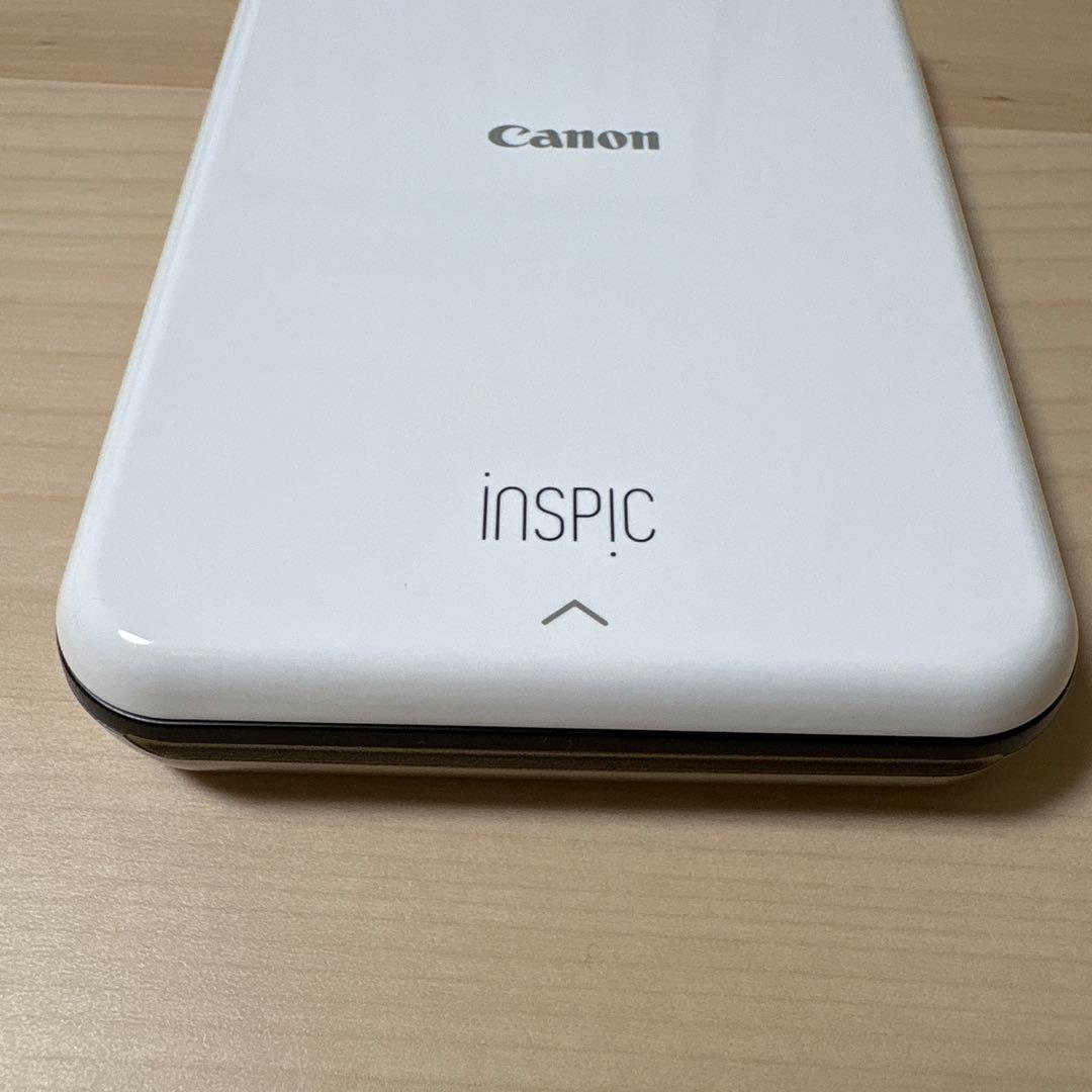 キャノン ミニフォトプリンター inspic PV-123 ゴールド