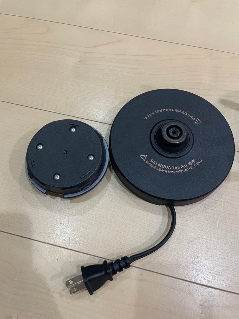 BALMUDA 電気ケトル ブラック0.6ℓ K07A-BK