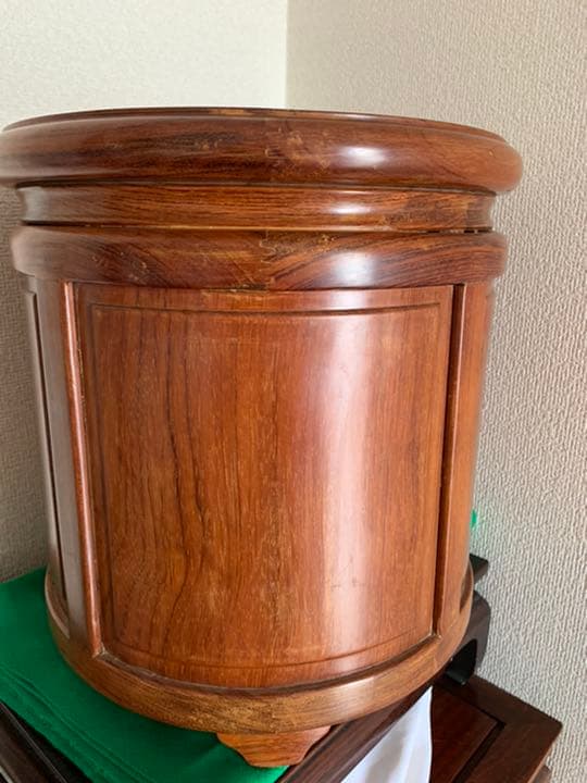 花梨木　螺鈿細工 唐木家具　工芸品