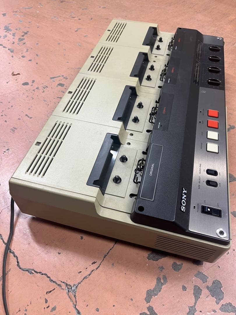 SONY CCP-300 テープ　ダビング　ソニー
