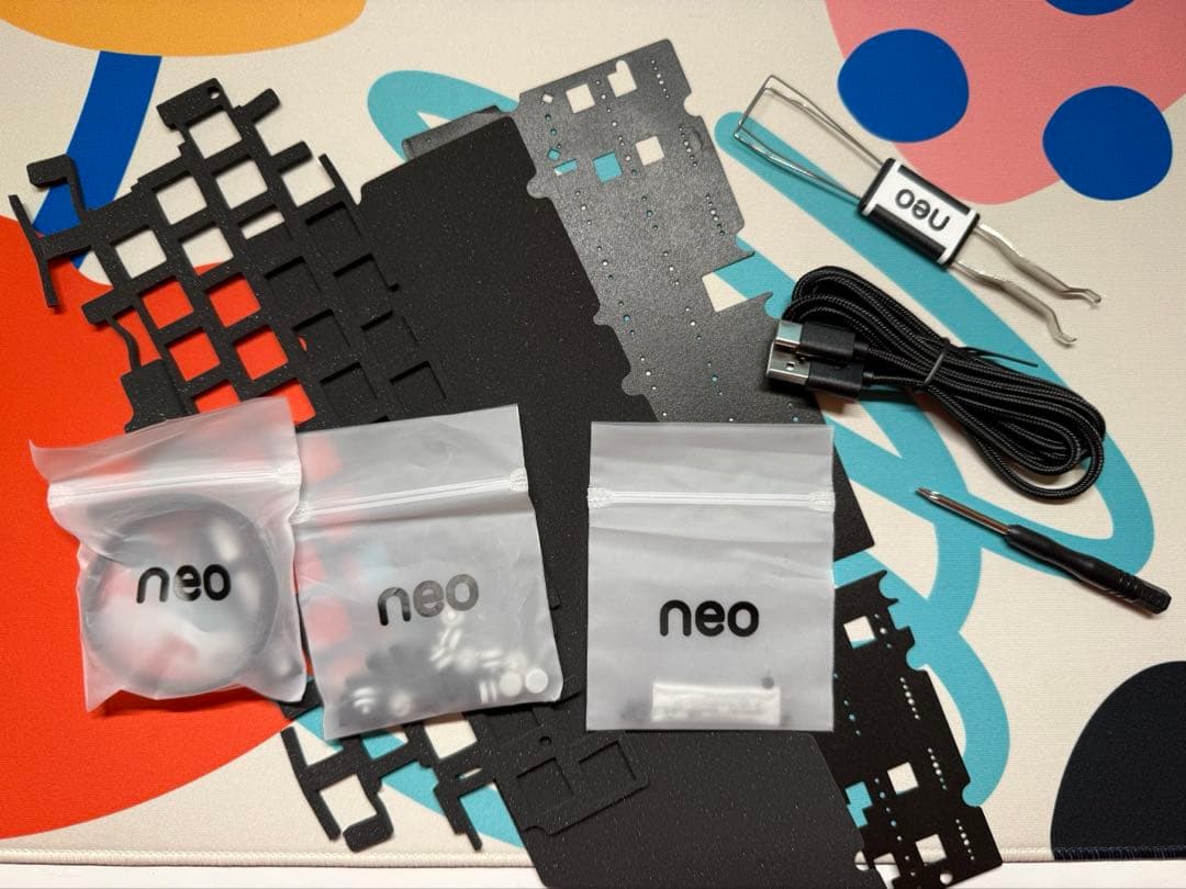 キーボード Neo60Cu Anodized Purple