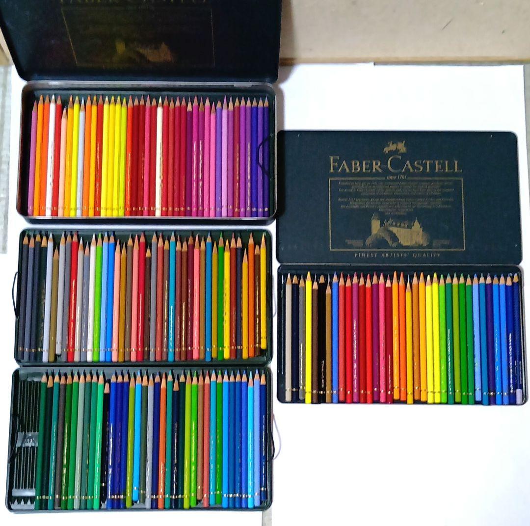 Faber-Castell ポリクロモス色鉛筆 120本と36本セット　中古