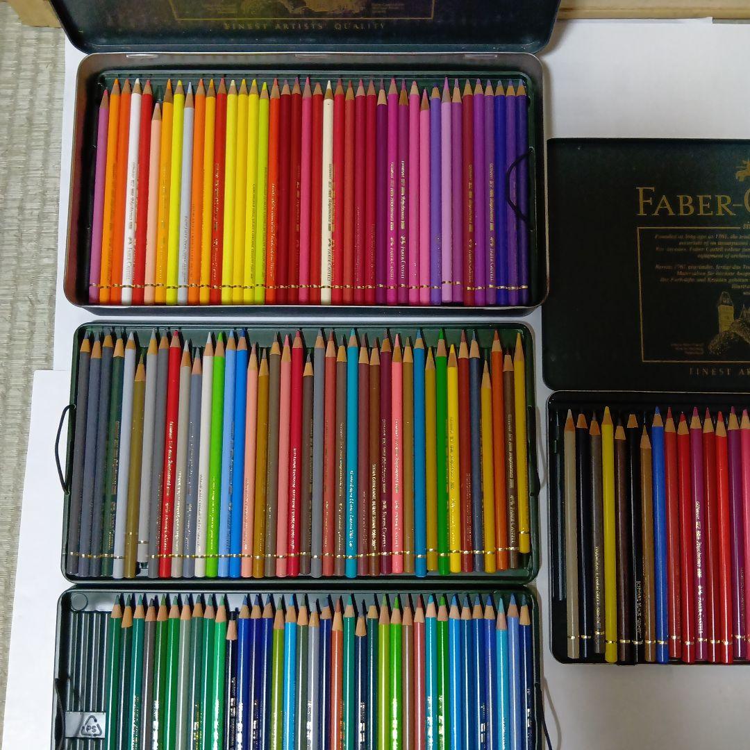 Faber-Castell ポリクロモス色鉛筆 120本と36本セット　中古