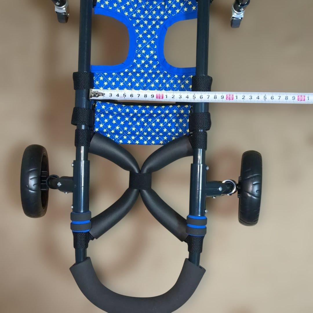 ワンちゃん4輪　リハビリ　M.ダックス等 犬用車椅子　介護　犬の歩行器　体制維持