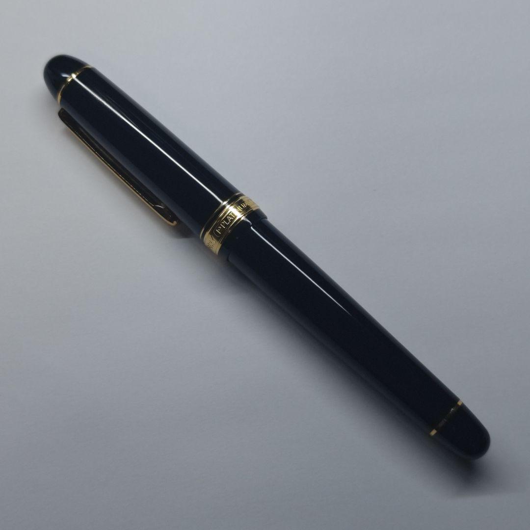 【カスタム万年筆】プラチナ万年筆 3776センチュリー C(コース)→長刀風研磨
