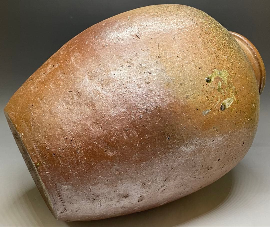 すずめ　古丹波　猫掻き　壺　室町〜桃山時代　36cm 　t148