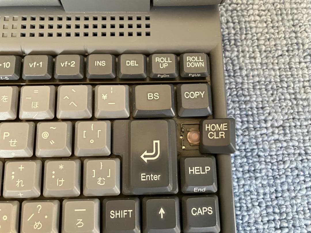 PC-9821La10（98NOTE Aile）【ジャンク品】おまけの部品取付き