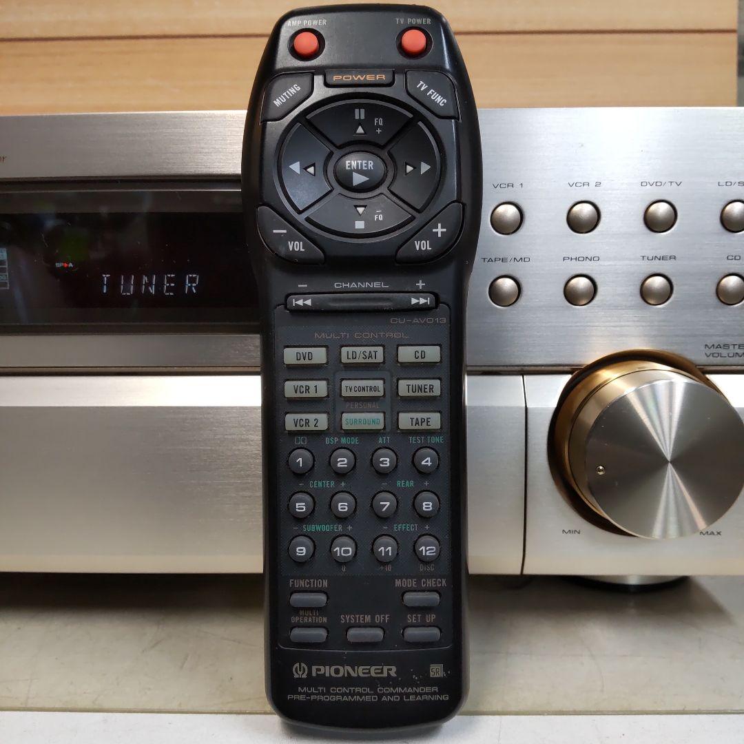 リペア済 Pioneer VSA-D7 AVアンプ リモコン付