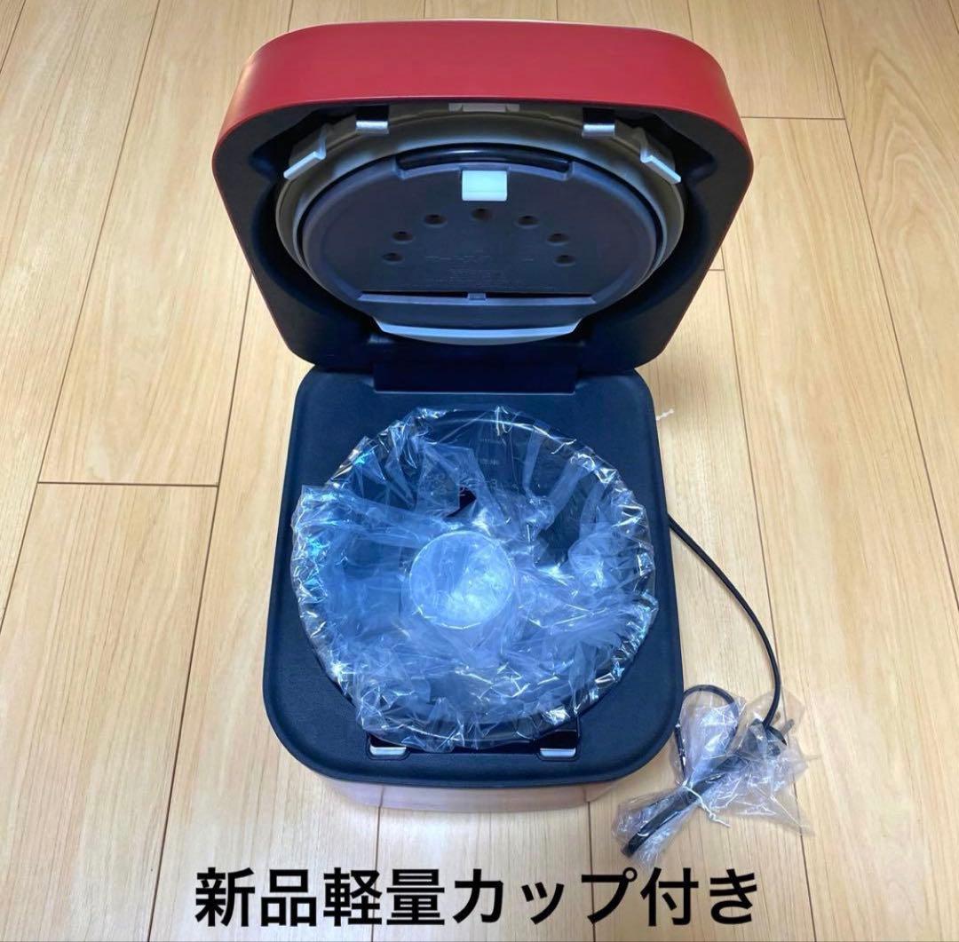 日立　炊飯器　ふっくら御膳　RZ-V100CM　レッド　沸騰鉄釜　蒸気カット