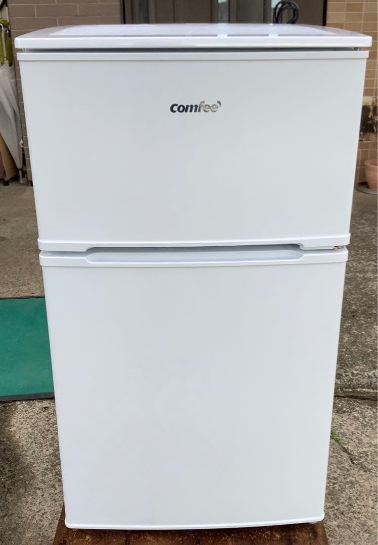 Comfee 2ドア冷凍冷蔵庫 RCT90WH/E 90L 2025年製