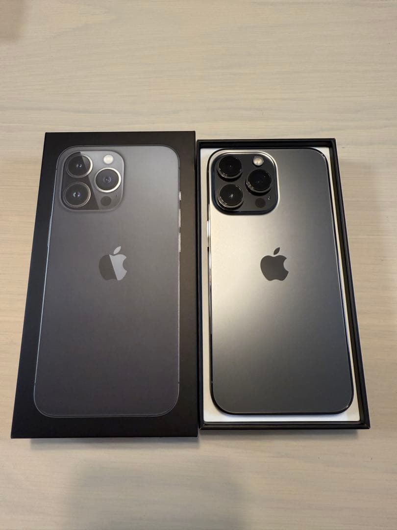 【美品】Apple iPhone 13 Pro グラファイト 本体 SIMフリー