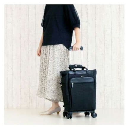 【美品】サクソンキュー　キャリーバッグ　保温保冷　黒　ショッピングバッグ