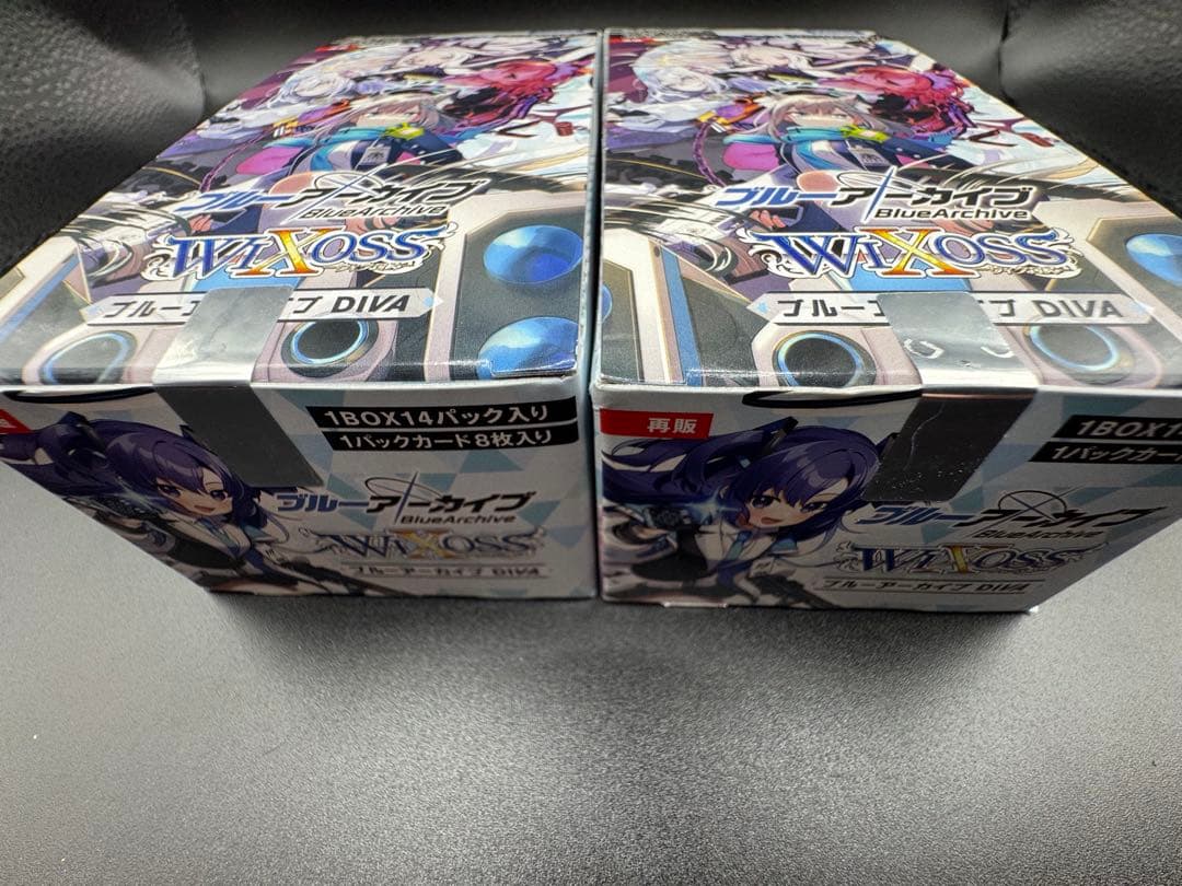 再販　ウィクロス　ブルーアーカイブDIVA 未開封テープ付き2box